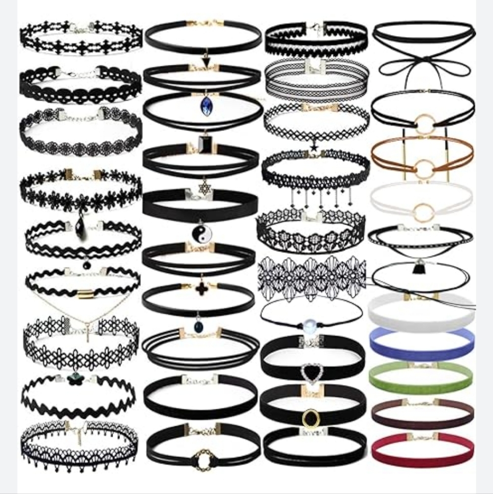 15 choker necklaces